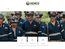 Tablet Screenshot of hemco.com.ni