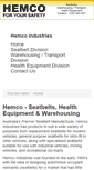 Mobile Screenshot of hemco.com.au